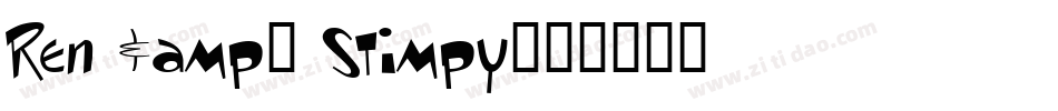 Ren & Stimpy字体转换